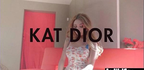  Anal Intercorse With Big Round Butt Hot Girl (Kat Dior) vid-27